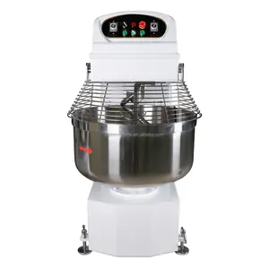 50Kg Electric Spiral Dough Mixer Commercial Flour Dough Kneader For Bakery