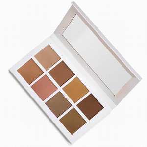 Palette de fard à joues végétalien sans cruauté, 8 couleurs, poudre brillante, surligneur, bronzeur, avec Logo - Product Image 2