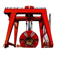 Grue de levage robuste Wanlong 300T, portée 20 m et hauteur de levage 16 m, pour opérations de levage de chambres de forage et de blindages de tunnels