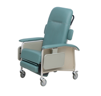 Fauteuil de phlébotomie inclinable bariatrique Fauteuil médical inclinable pour patients handicapés à l'hôpital Fauteuil d'hémodialyse sanguine inclinable pour personnes âgées