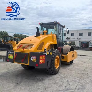 Rodillo Neumático Hidráulico Usado XS223J de 22 Toneladas con Motor Diésel, de China, en Estado Nuevo con Bomba Incluida, Disponible para la Venta - Product Image 5