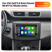MEKEDE 7 pouces Android écran d'autoradio prise en charge sans fil fonction de lecture de voiture pour les voitures VW unité principale Type universel ADAS DVR caméra