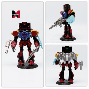 Mecha guerriero titano altoparlante uomo Monitor da toilette uomo ragazzo bambola figura modello multiverso giocattolo da collezione Cool - Product Image 4