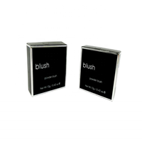 Poudre de blush haute pigmentation à marque privée avec pinceau, maquillage waterproof OEM, blush pour le visage et les joues, contour bronze