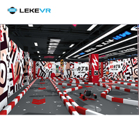 Projet de parc d'attractions à grande vitesse multijoueur MR Racing expérience de karting de réalité mixte