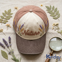 Gorra de Béisbol de 6 Paneles, Bordada, de Algodón Premium, con Logotipo Personalizado, en Tonos Tierra, Lavado Natural, Lavanda y Trigo, Fabricada por Profesionales