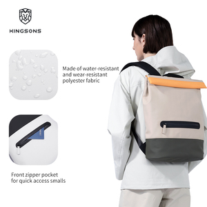 <span class=keywords><strong>Sac</strong></span> <span class=keywords><strong>à</strong></span> <span class=keywords><strong>dos</strong></span> pour femme <span class=keywords><strong>léger</strong></span>, personnalisé, couleur contrastée, en PU imperméable, <span class=keywords><strong>ultra</strong></span>-<span class=keywords><strong>léger</strong></span>, portable - Product Image 1