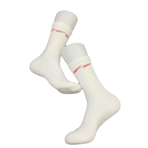 High Quality Spandex <b>Polyester</b> Cotton Fabric Crew Knitted Print Basketball Sports <b>Socks</b> Customized Logo Snagging Resistance - Product Image 1