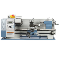 Metalen Draaibank Machine Wm 210V Met Grote Boring 38Mm Voor Metaalbewerking