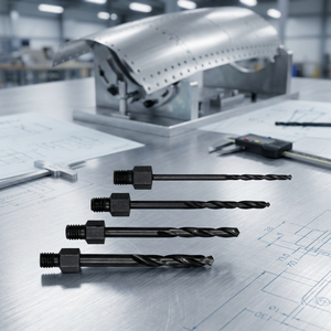 2026-Power <b>Tool</b> Accessories aviation drill bit supplier NAS standard <b>threaded</b> shank drill - Product Image 3