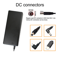 Adaptateur secteur de bureau VOTOO 12V 10A 120W, prise aviation 4 broches 5,5x2,1mm, CE FCC ETL RoHS pour moteur industriel, LED, ordinateur portable