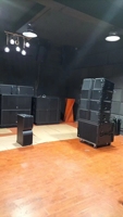 Système de sonorisation professionnel KA210, enceintes line array à deux voies, 10 pouces, équipement audio de scène, enceintes portables passives et amplifiées