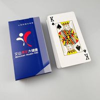 Cartes à jouer personnalisées sur mesure, 400 g/m², couleur Pantone, bords biseautés, toucher doux, écologiques, durables, pour la décoration de bars lounge Speakeasy