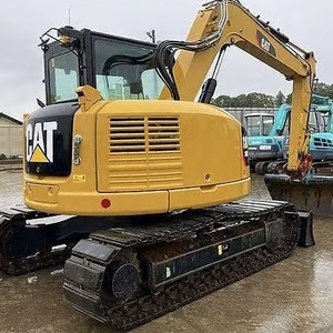 Mini-excavatrice sur chenilles hydraulique compacte d'occasion CAT 308E2 CR de 8 tonnes, d'origine américaine, à faible nombre d'heures de fonctionnement - Product Image 2