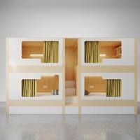 Lit superposé en métal durable et contemporain, taille standard, pour dortoir scolaire, appartement, chambre à coucher, usage commercial, fabriqué en Chine