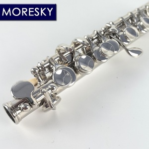 Flauta Piccolo en Do de MORESKY, de Cuproníquel, Tamaño Medio, Llaves Niqueladas, MPC-605 - Product Image 5