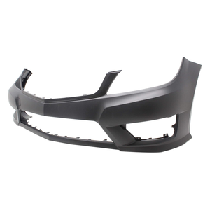 Cubierta de Parachoques Delantero para <span class=keywords><strong>Mercedes</strong></span> W204 C250 C350 2012-2015 C300 2012-2014 con Paquete AMG Sin Lavaparabrisas Sin <span class=keywords><strong>Parktronic</strong></span> Negro - Product Image 3