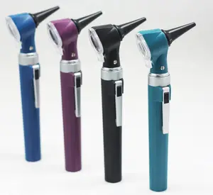 HONSUN Factory HS-OT10J Multicolor Portable Medical LED Light Hand Ear ENT Diagnostic Otoscope For Children Adults Pet