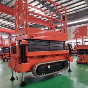Plataforma Elevadora de Tijera Eléctrica Todoterreno de 10m 12m 14m - Product Image 5