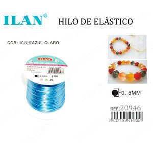 Fil élastique Ilan 0,5 mm 15 m pour la fabrication de bijoux et de perles - Product Image 3