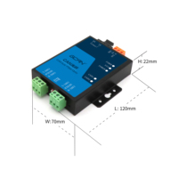 Modulo Convertitore di Fibra Ottica GCAN-208 Gateway per Conversione Segnali CAN in Segnale Ottico