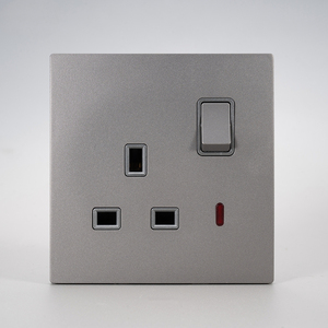 Thiết kế mới tiêu chuẩn Anh đa chức năng tường ổ cắm 1/2/3/4 gang cambered nhựa Bảng điều chỉnh điện ánh sáng chuyển đổi SDK - Product Image 5