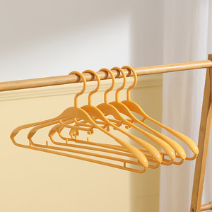 Cintres empilables en plastique antidérapants, sans couture, anti-épaules, style minimaliste moderne, lot de 5 pour armoire - Product Image 2