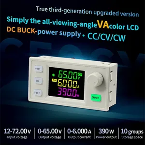 Module abaisseur de tension DC réglable CNC Xinyi XY6506X 390W 65V 6A, source d'alimentation à courant et tension constants pour la maintenance électronique - Product Image 1