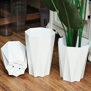 <b>Large</b> Plastic Resin Modern Home Use Extra-<b>Large</b> Thickened Plant <b>Pot</b> Green Plants Balcony Living Room <b>Flower</b> <b>Pots</b> - Product Image 1