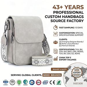 Bolso Bandolera <span class=keywords><strong>de</strong></span> Lujo Personalizable para Mujer, con Bloqueo RFID, en Cuero Vegano y Piel Sintética, Gran Capacidad, Correa Desmontable - Product Image 1