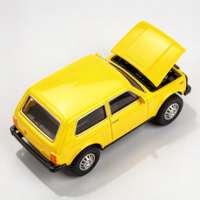 Voiture miniature en alliage moulé sous pression à l'échelle 1:43, modèle de voiture en métal à roues libres, véhicule de collection pour enfants et adultes, cadeau de collection et d'exposition