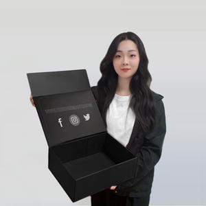 Op maat gemaakte magnetische luxe verpakking vouwdoos van papier voor bedrijven - Product Image 1