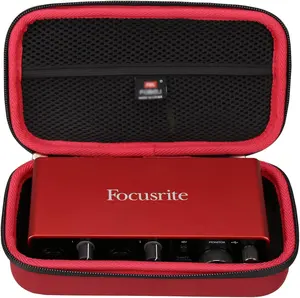 Custom Tool EVA Hard Storage Case Compatible with Focusrite Scarlett 2i2 3rd Gen USB Audio Interface