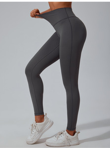 Xs Xl Orange Polyamide Legging Deux Pièces Femmes Veste Ensemble Nylon Survêtement pour Femmes Active Training Jogging Sports Yoga Wear - Product Image 5