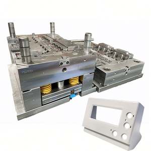 Molde de plástico de inyección de servicio de fabricación personalizada para soporte de Micro Servo y carcasa de amortiguador de vibraciones - Product Image 1