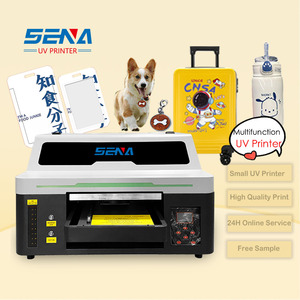 Imprimante UV à plat de bonne qualité jet d'encre direct <span class=keywords><strong>sur</strong></span> A3 PVC carte téléphone acrylique verre métal plastique nettoyage automatique imprimante Machine - Product Image 1