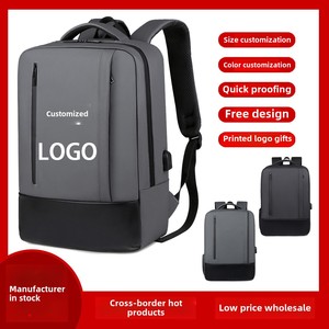 Customizable Logo Large Capacity Multi-Functional Laptop <b>Bag</b> for Men New Business Laptop <b>Bag</b> Polyester Students - Product Image 1