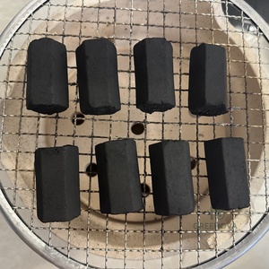 Hình lục giác vỏ dừa hookah than 100% tự nhiên smelless, dài đốt hình lục giác than cho Shisha - Product Image 1