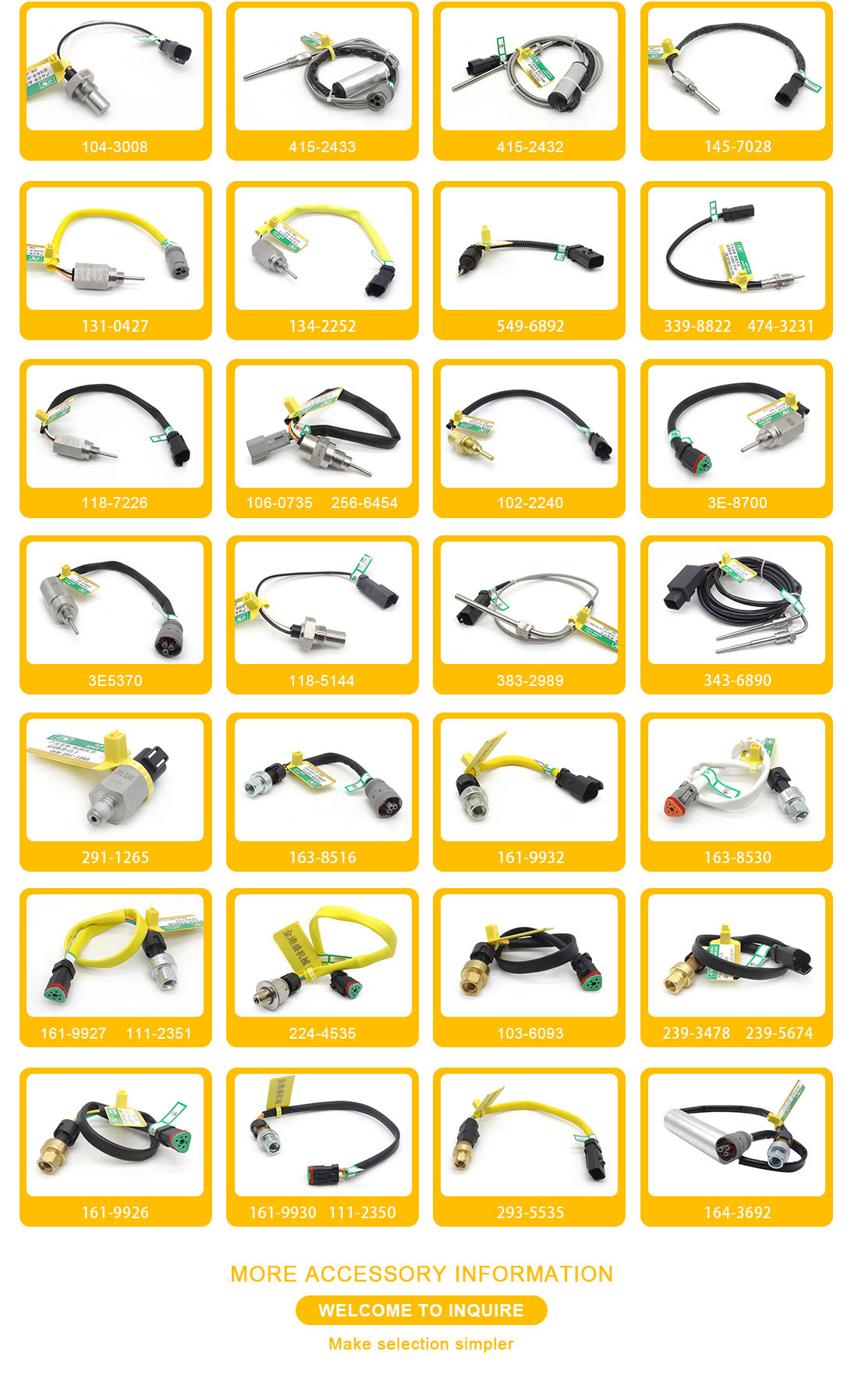 Diesel Engine Parts - Speed Sensor 279-9828 for CAT