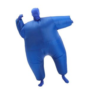 <b>Inflatable</b> Halloween Masquerade <b>Costume</b> Full Body Air Blow up Jumpsuit Suit Polyester Adult Size Unisex Easy Setup - Product Image 2