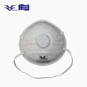 Máscara protetora descartável N95 para China Fabricante OEM Earloop Máscara facial com válvula