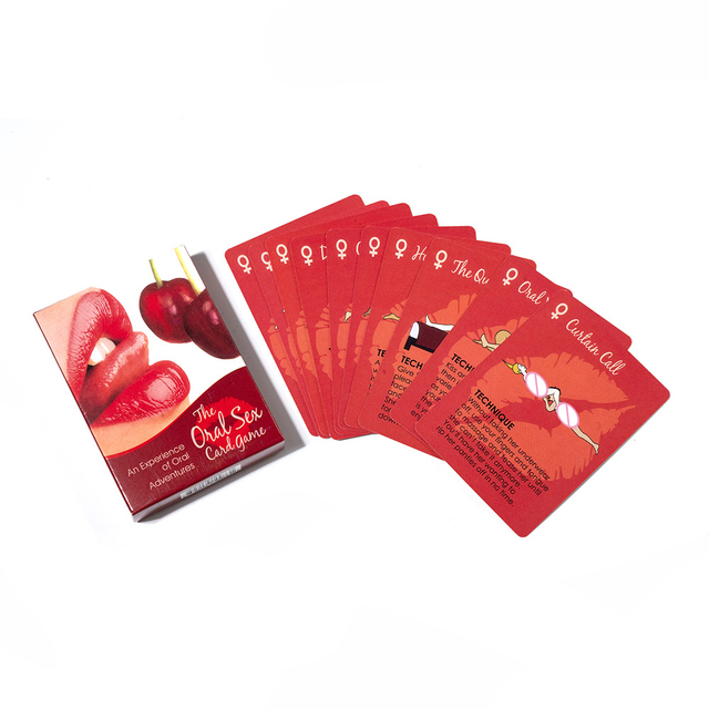 Wholesale Erotic Position Poker Cards Adult Sex Game Anime Tarot Card Set for Couples Foreplay Party Novelty Toy