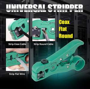 개인 가정 또는 기업 네트워크 모니터링 라인 설치 및 테스트를 위한 통신 및 네트워크 툴킷 PK-1938M - Product Image 5