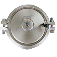 Vanne de régulation de pression constante hygiénique SS316L 1 pouce CPMO-2 CPMI-2 pour vapeur avec sortie modulante et contre-pression