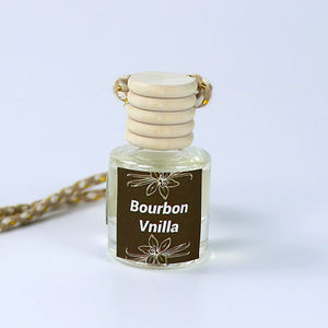 MOQ bajo Venta caliente colgante 5ml 8ml 10ml tapa de madera botella de Perfume de coche botella difusora de coche varias formas - Product Image 4