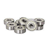 Rodamientos de Ranura Profunda en Miniatura de Acero al Carbono MTZC 623 624 625 626 627 628 629 ZZ 2RS para Patineta