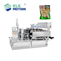 Machine d'emballage sous vide parallèle mécanique Elemotion avec fonction de scellage pour sacs/pochettes métalliques dans l'industrie alimentaire