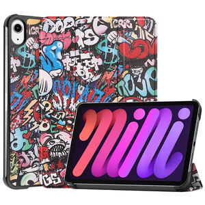 Étui en cuir PU pour <span class=keywords><strong>iPad</strong></span> Mini étui support intelligent pour <span class=keywords><strong>iPad</strong></span> Mini 6 Mini6 6e <span class=keywords><strong>génération</strong></span> 8.3 pouces couverture magnétique - Product Image 1