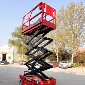 Plataforma Elevadora de Tijera Eléctrica China GTJZ1614 de 14m con Mesa para Trabajo Aéreo - Product Image 6