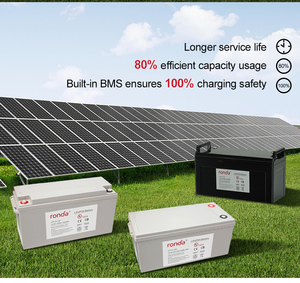 Ronda Custom Solar Rechargeable <strong>Lipo</strong> Lfp Lifep04 <strong>Battery</strong> Packs BMS <strong>12V</strong> 12.8V 24V 25.6Volt 50Ah 100Ah 200Ah Lithium Ion Packs - Product Image 4